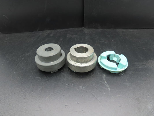 Magnaloy Model 400 Flex Coupling Hub Aluminum 1-5/8" & 1" Bores With Keyway