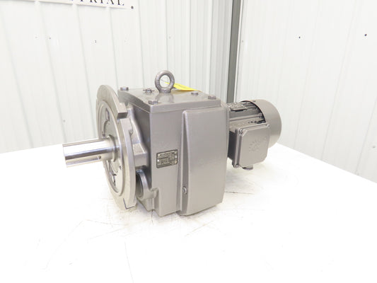 Nord SK873.1F-90LP/4 CUS TW Inline Gearmotor 74.29 Ratio 2Hp 23rpm 230/460V 3PH