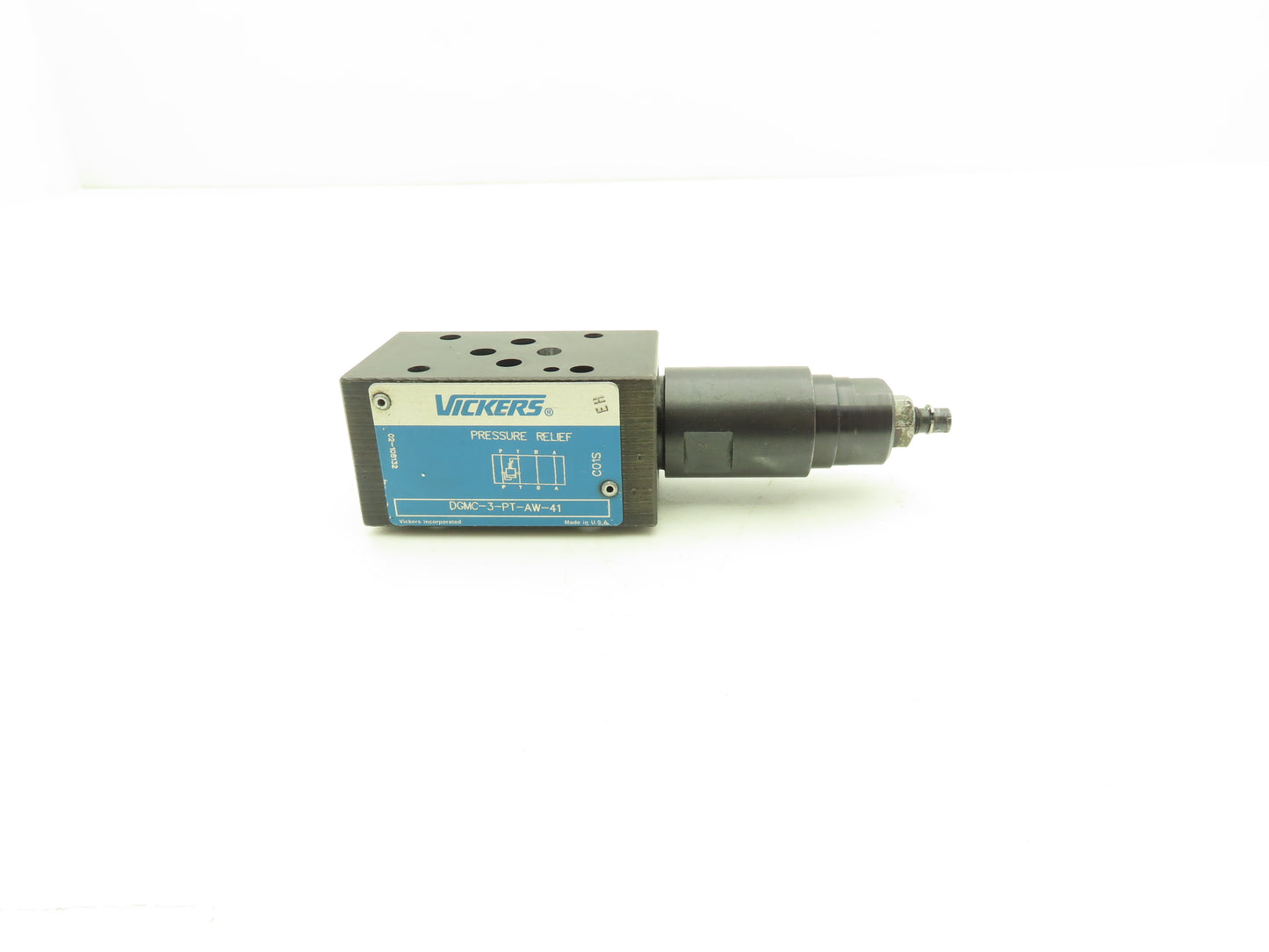 Vickers DGMC-3-PT-AW-41 Hydraulic Flow Control Relief Valve D03