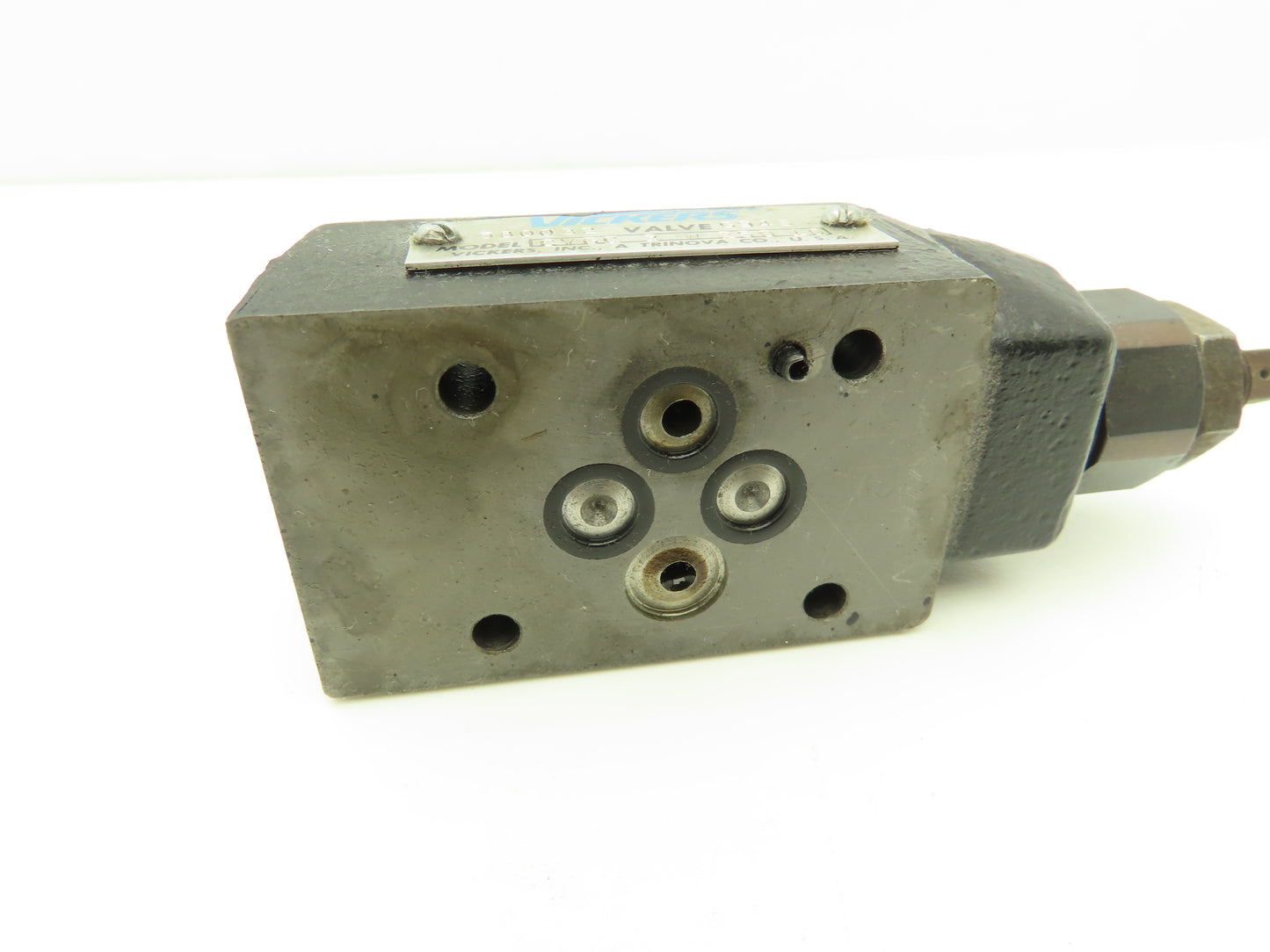 Vickers CVGC-3-W-250-10 Hydraulic Pressure Relief Sandwich Valve