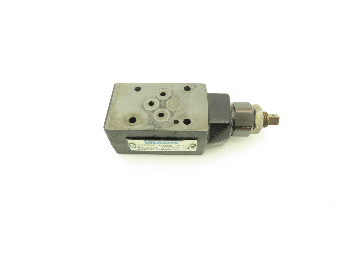 Vickers CVGC-3-W-250-10 Hydraulic Pressure Relief Sandwich Valve