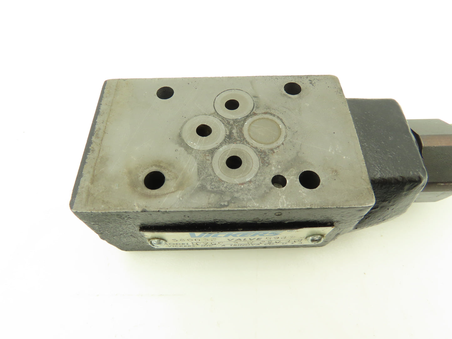 Vickers CVGC-3-W-250-10 Hydraulic Pressure Relief Sandwich Valve