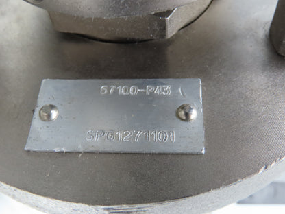 Ingersoll Rand ARO 67120-P43 Pneumatic Extrusion Piston Pump 6549psi 67100-P43