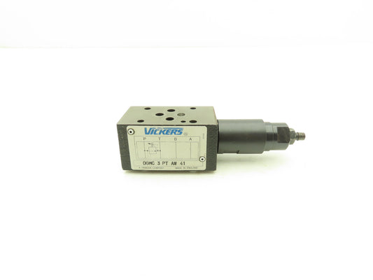Vickers DGMC-3-PT-AW-41 Hydraulic Flow Control Relief Valve D03