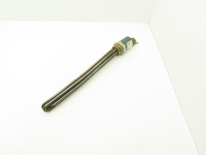 Hakko ME140231 Immersion Heater Element 10kw 208V 3PH 2"NPT Screw Plug 19.5"L