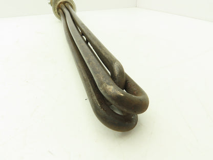 Hakko ME140231 Immersion Heater Element 10kw 208V 3PH 2"NPT Screw Plug 19.5"L