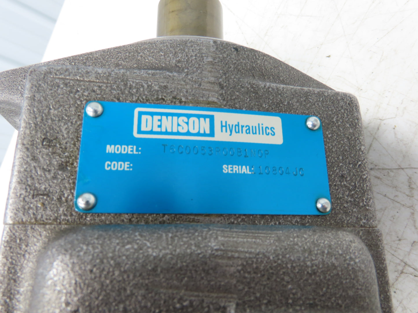Denison T6C 005 3R00 B1 NOP Hydraulic Single Vane Pump 2800rpm 70.3 ML/REV