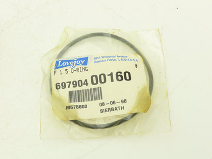 Lovejoy F 1.5S Flanged Gear Coupling Sleeve With O Ring Exposed Bolt 8 Hole