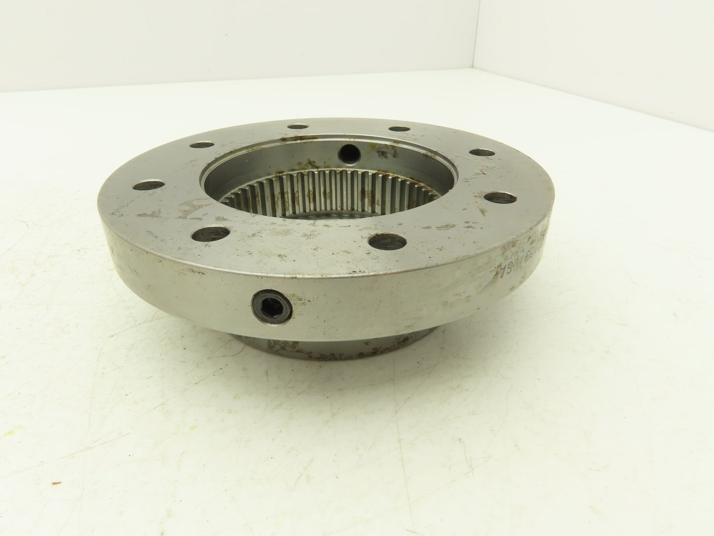 Lovejoy F 1.5S Flanged Gear Coupling Sleeve With O Ring Exposed Bolt 8 Hole