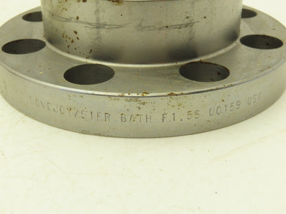 Lovejoy F 1.5S Flanged Gear Coupling Sleeve Exposed Bolt 8 Hole No O-Ring