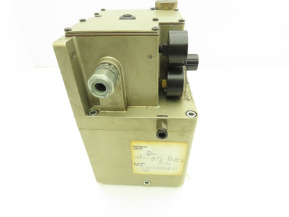 SMC LMU200-53 Pneumatic Lubricator Oil Mist Sprayer Pump 1 Gal Tank 24VDC