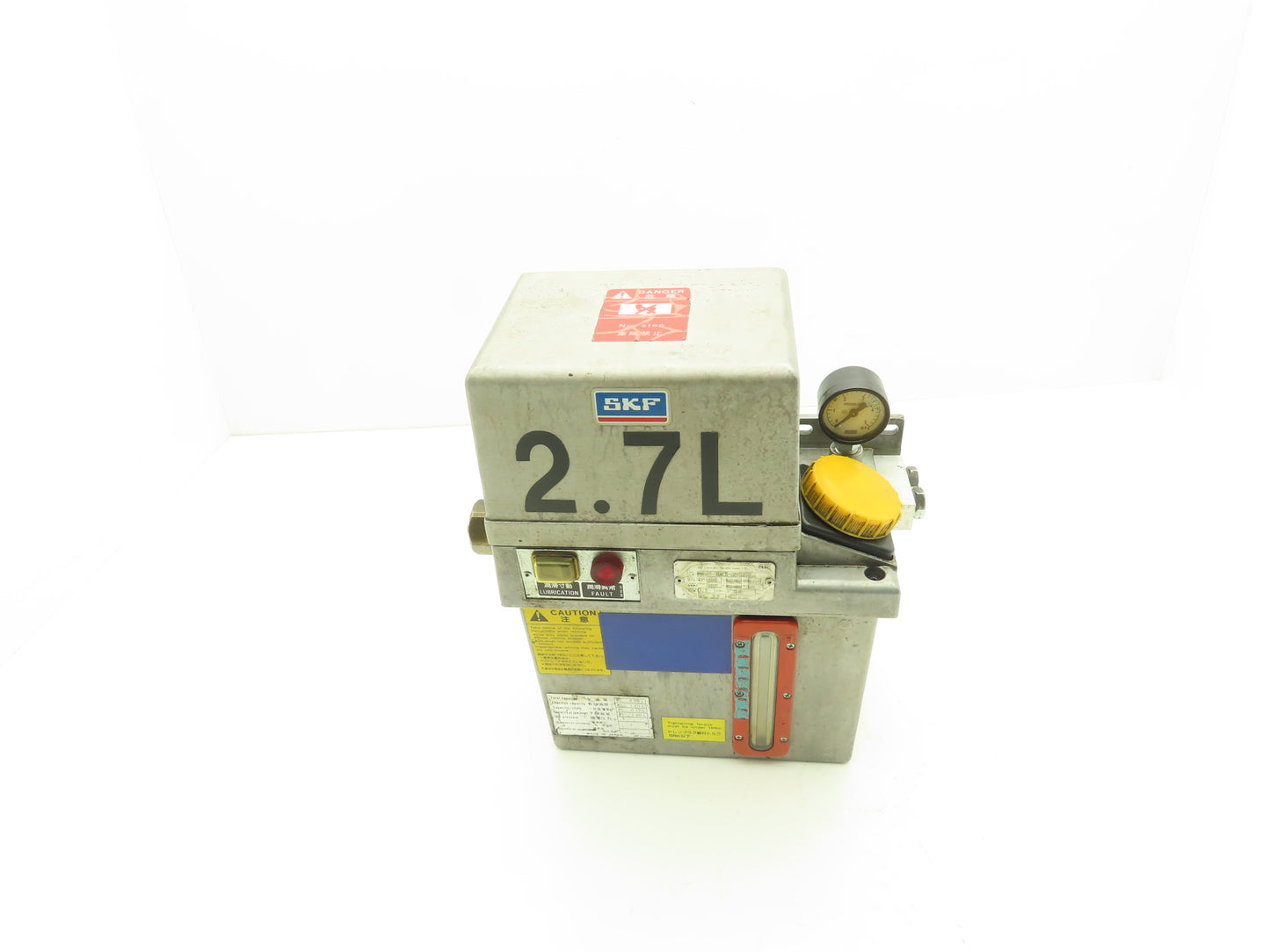 SKF MKU1-BW3-2F003J Lubricator Oil Pump Oiler 0.1 L/Min 2.7L Tank 100/110V