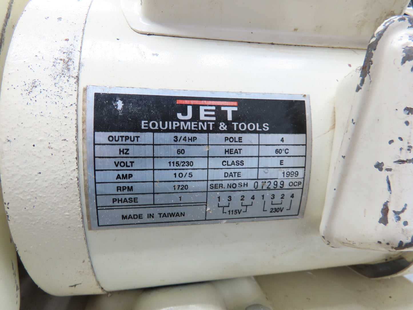 Jet JWBS-14OS Woodworking Band Saw 14" Vertical 3/4" 1Ph 115/230V
