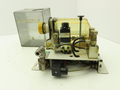 Azbil L32-302-3A11 Pneumatic Lubricator Semi-Dry Oil Mist Sprayer Pump 24VDC