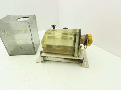 Azbil L32-302-3A11 Pneumatic Lubricator Semi-Dry Oil Mist Sprayer Pump 24VDC