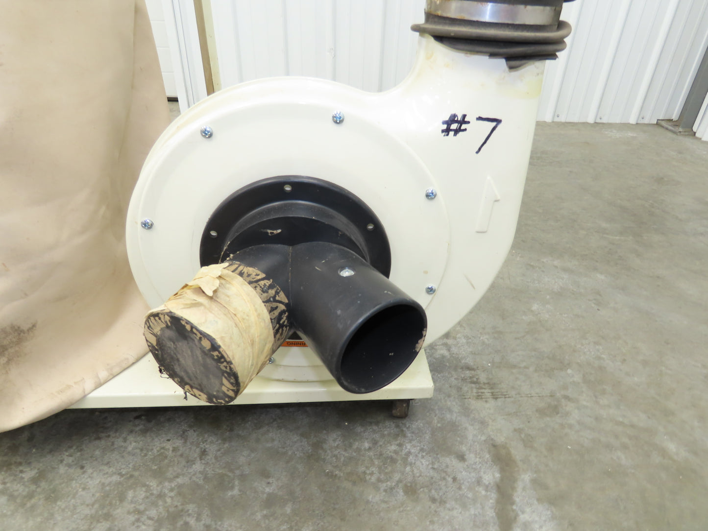 Jet DC-1200A-1 Dust Collector 2HP 1PH 230V Motor Woodworking Vac Single Bag