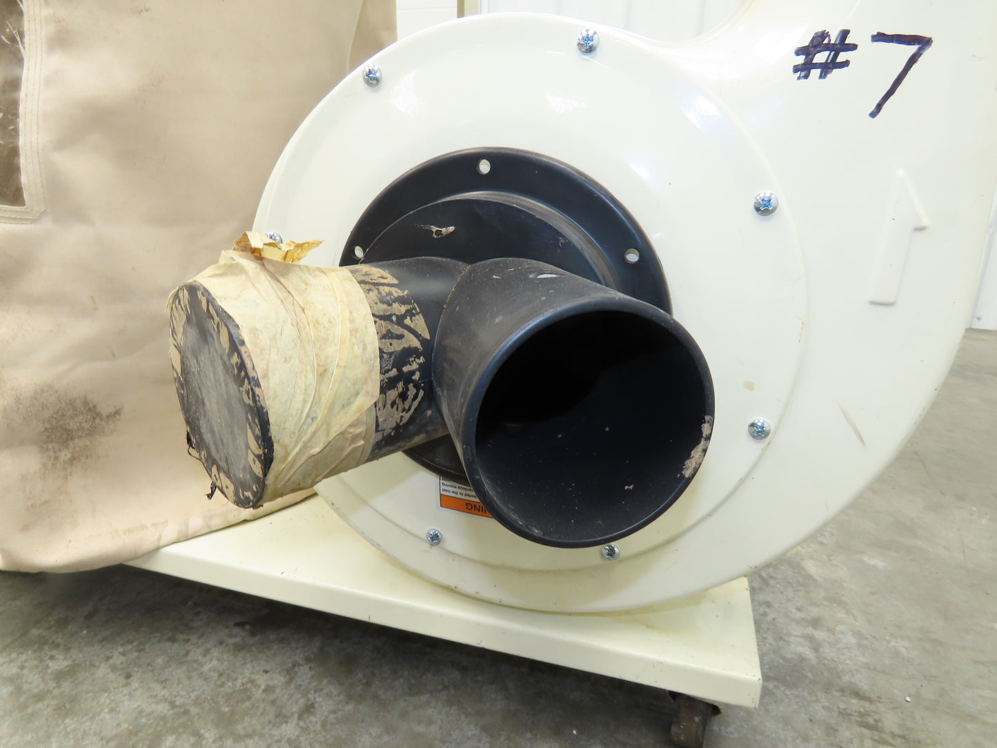 Jet DC-1200A-1 Dust Collector 2HP 1PH 230V Motor Woodworking Vac Single Bag