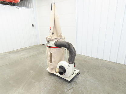 Jet DC-1200A-1 Dust Collector 2HP 1PH 230V Motor Woodworking Vac Single Bag