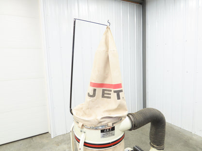 Jet DC-1200A-1 Dust Collector 2HP 1PH 230V Motor Woodworking Vac Single Bag