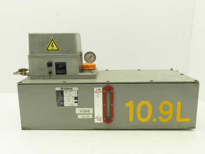 Showa LCB3 10340 Lubricator Oil Pump Oiler 10.9L Tank 0.1 L/Min 100/110V 1PH