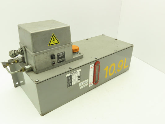 Showa LCB3 10340 Lubricator Oil Pump Oiler 10.9L Tank 0.1 L/Min 100/110V 1PH