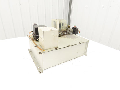 Taco Azbil MCB-B6L3-BY20 Pneumatic Lubricator Oil Mist Sprayer Pump 5 Gal 110V