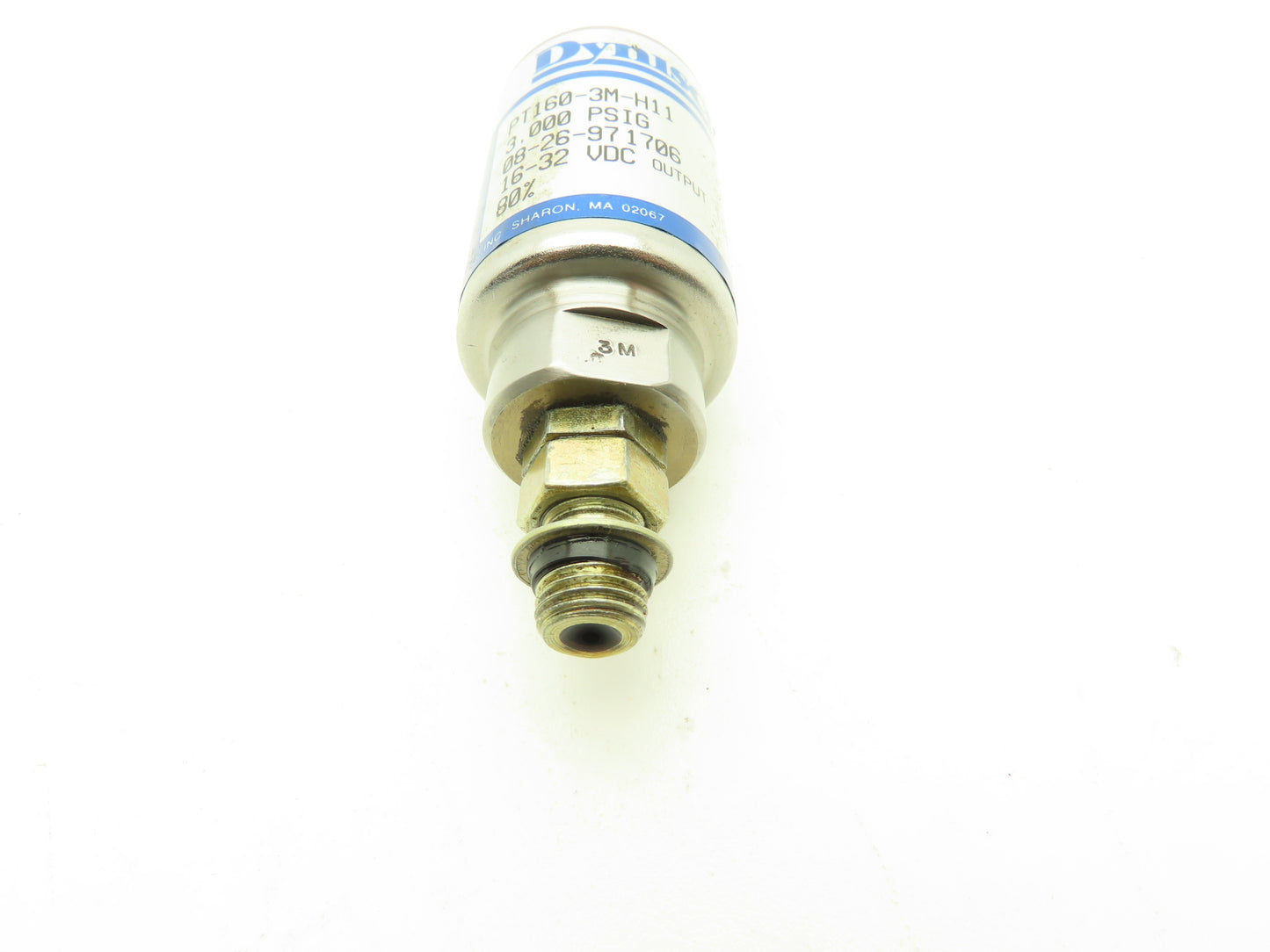 Dynisco PT160-3M-H11 Pressure Sensor 0-3000psig Transducer 16-32VDC In