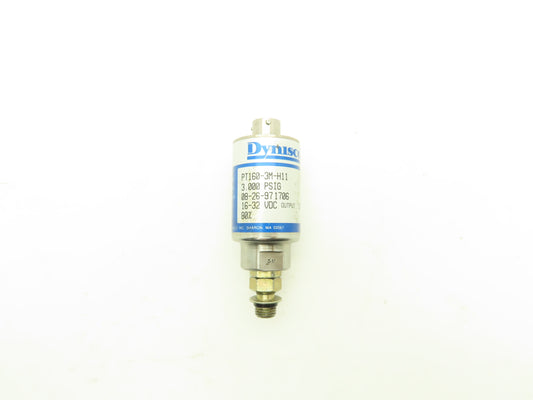 Dynisco PT160-3M-H11 Pressure Sensor 0-3000psig Transducer 16-32VDC In
