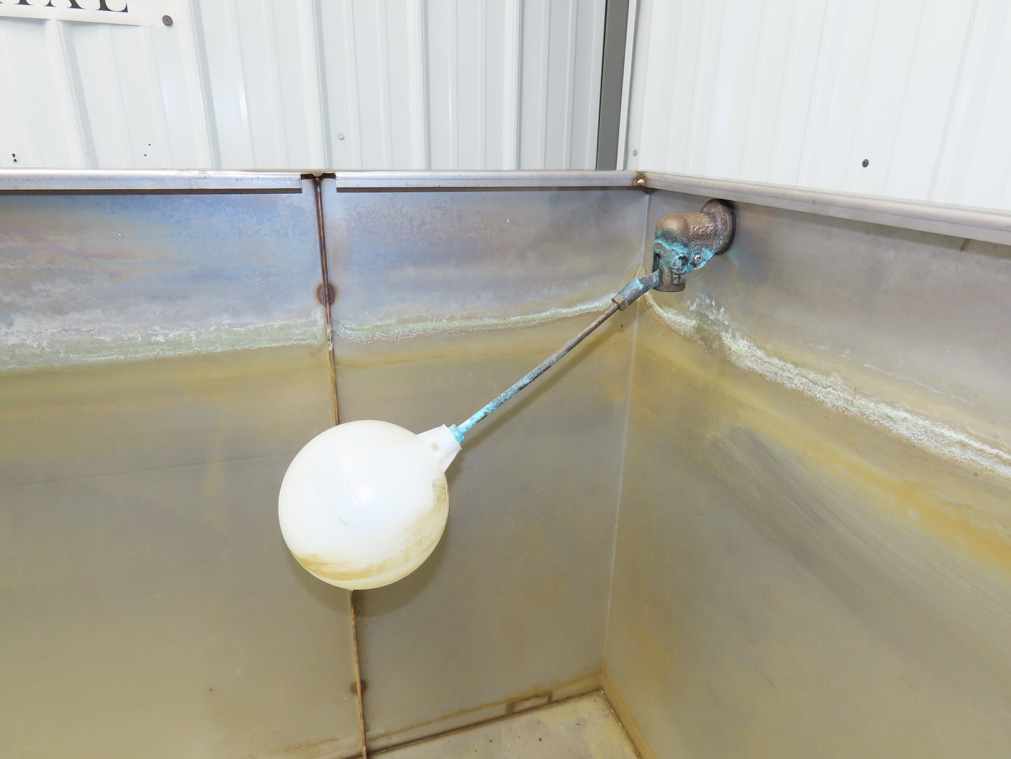 Stainless Steel Tank 100 Gallon 3/4 Top 15 Gauge 53x23.5x20"