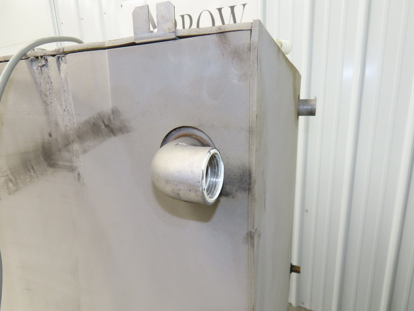 Stainless Steel Tank 100 Gallon 3/4 Top 15 Gauge 53x23.5x20"