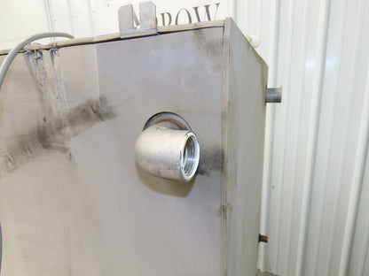 Stainless Steel Tank 100 Gallon 3/4 Top 15 Gauge 53x23.5x20"