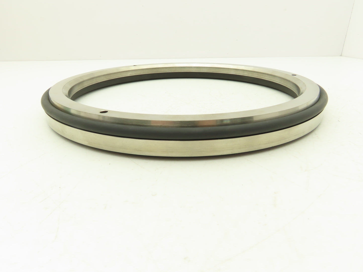 Espey KOM G1762 Carbon Ring Seal w/Rubber O-Ring 12-3/4" OD x 10-3/4" ID