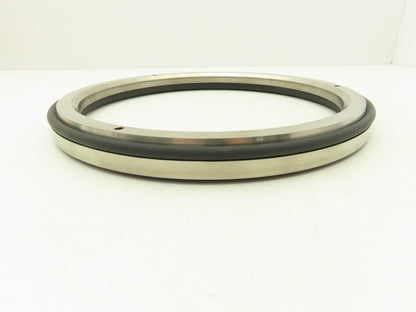 Espey KOM G1762 Carbon Ring Seal w/Rubber O-Ring 12-3/4" OD x 10-3/4" ID