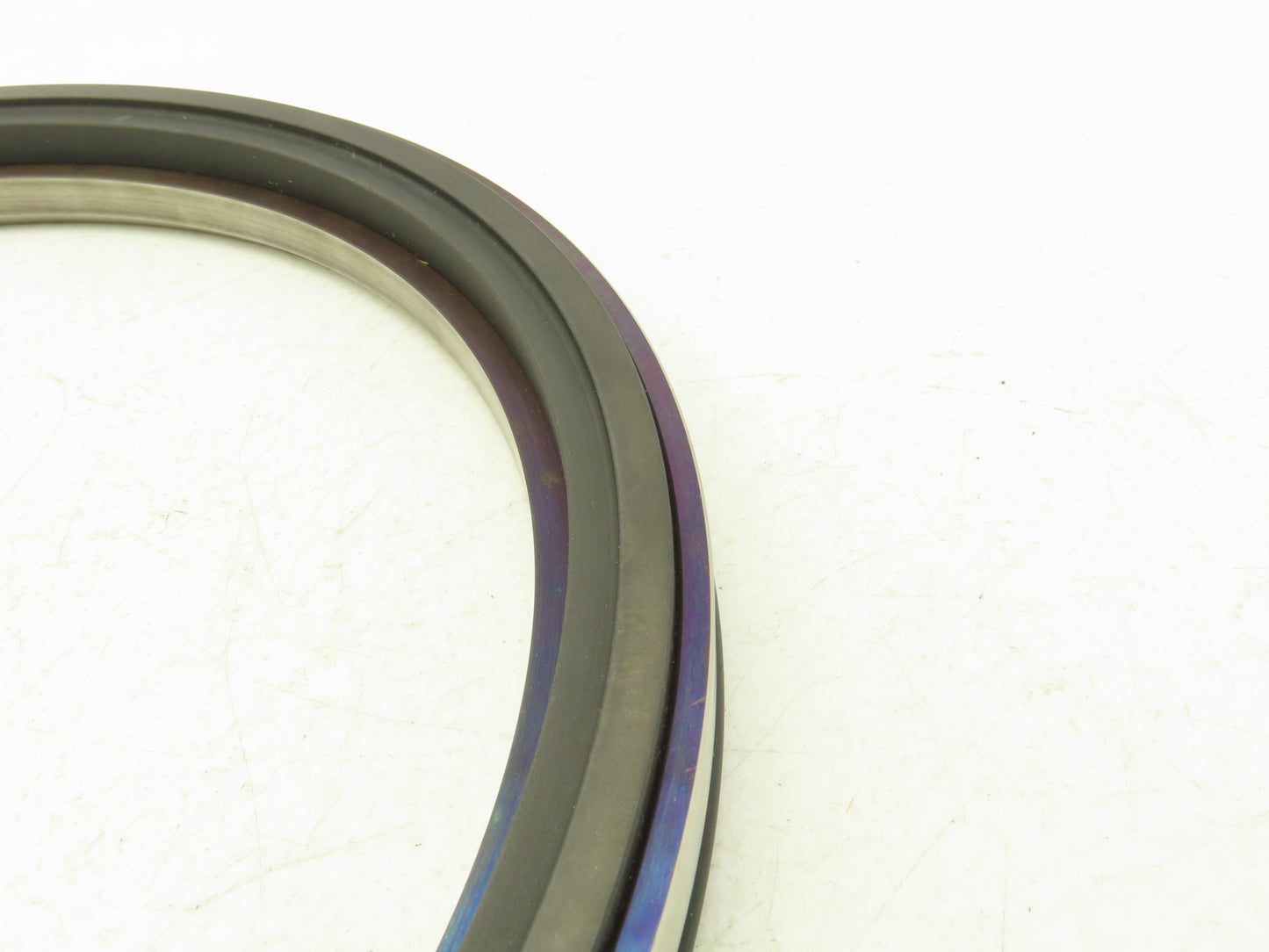 Espey KOM G1762 Carbon Ring Seal w/Rubber O-Ring 12-3/4" OD x 10-3/4" ID