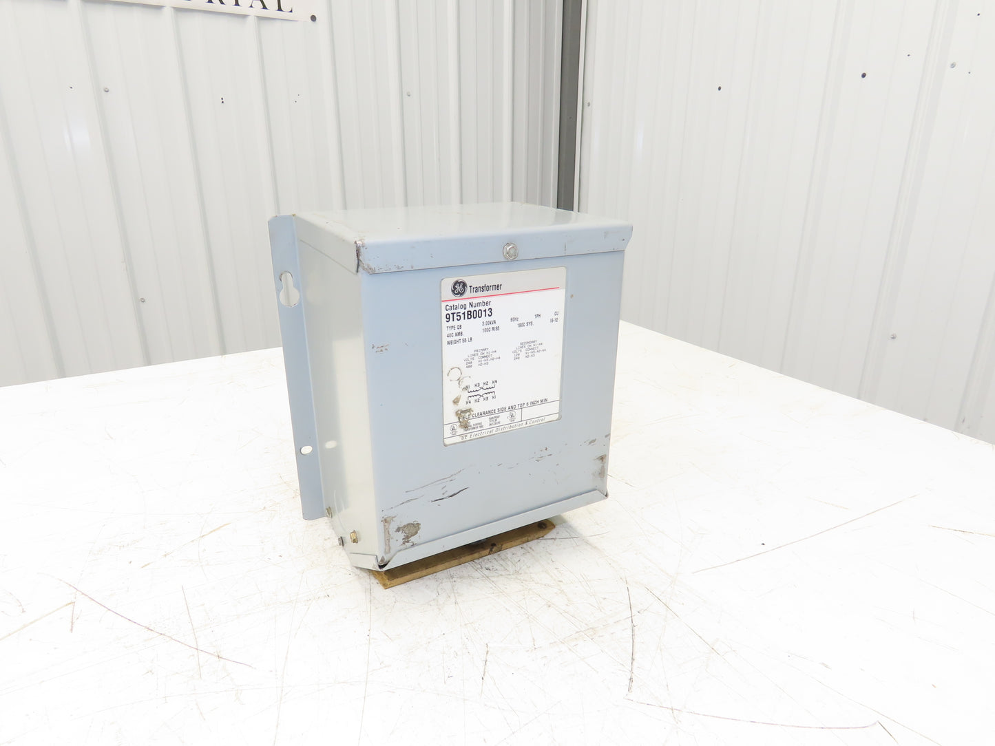 GE General Electric 9T51B0013 Transformer 3KVA HV 240/480V LV 120/240V 1PH 3R