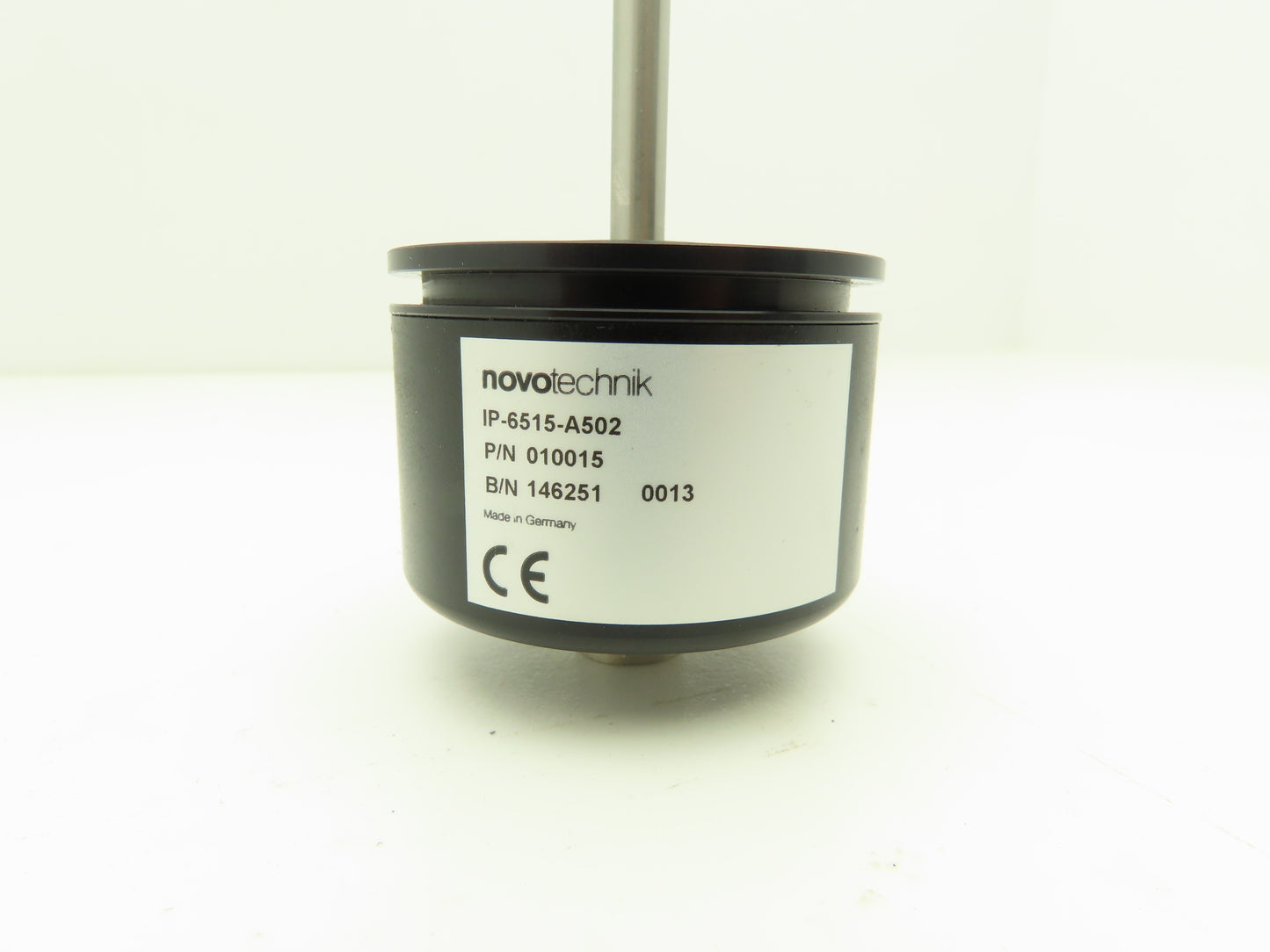 Novotechnik IP-6515-A502 Rotary Sensor Encoder Potentiometer Ext Shaft