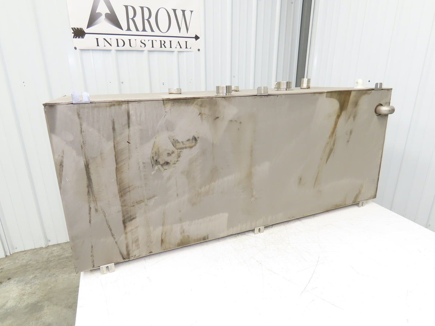 Stainless Steel Tank 75 Gallon 3/4 Top 15 Gauge 48.25x19x20"