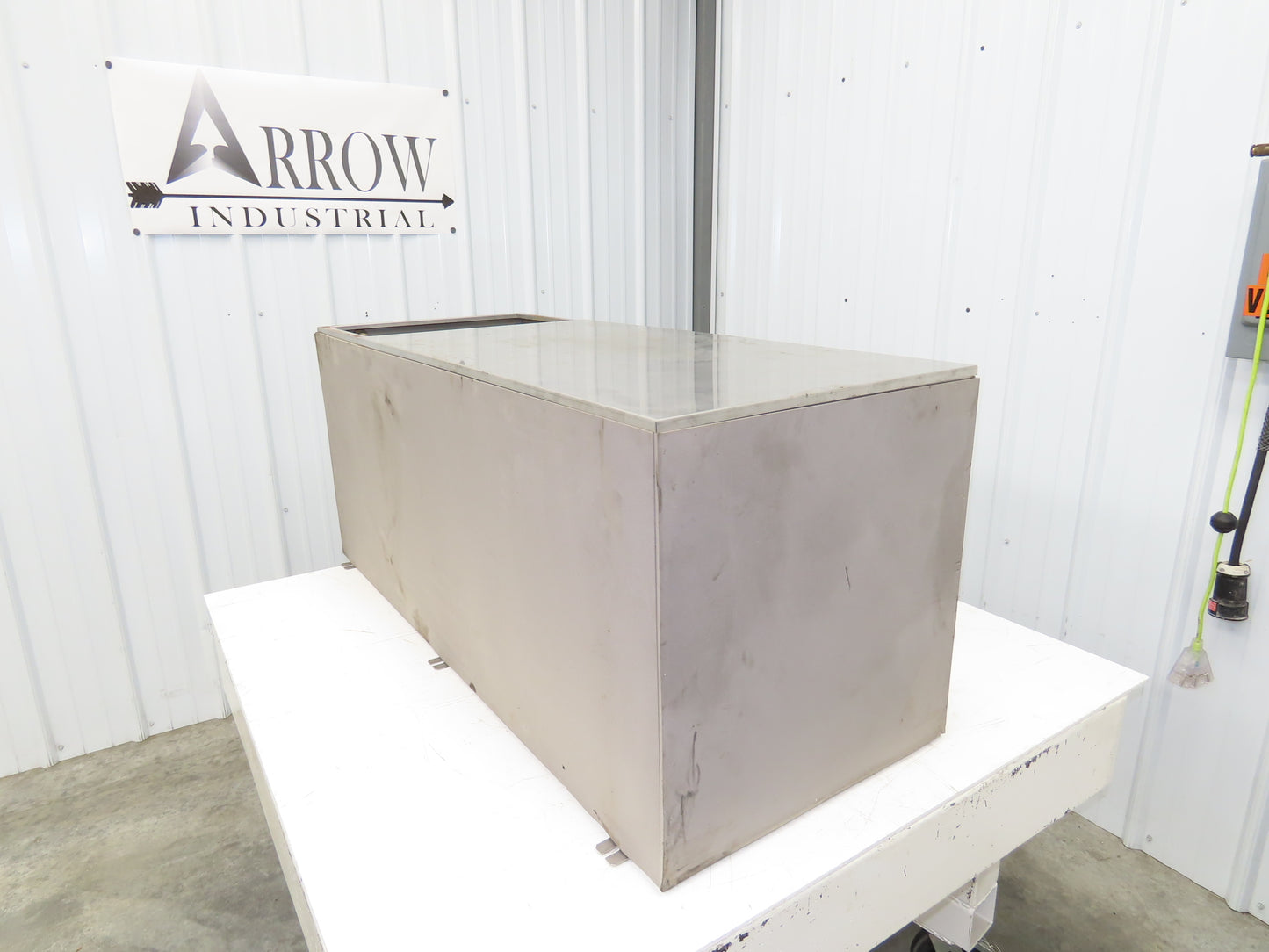 Stainless Steel Tank 75 Gallon 3/4 Top 15 Gauge 48.25x19x20"