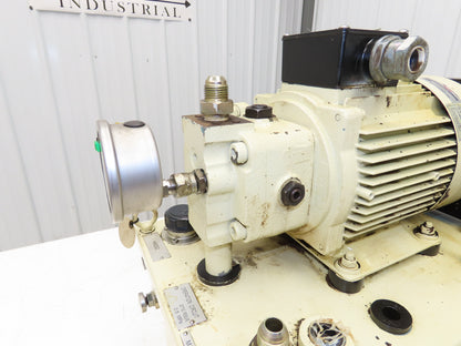 Nachi UVN-1A-1A2-1.5-4-11 Hydraulic Power Unit 20L Tank 7.6gpm Pump 1.5kw 220V
