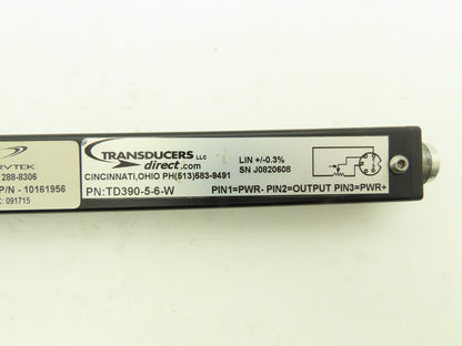 Transducers Direct TD390-5-6-W 6" Range Position Transducer Short Longfellow