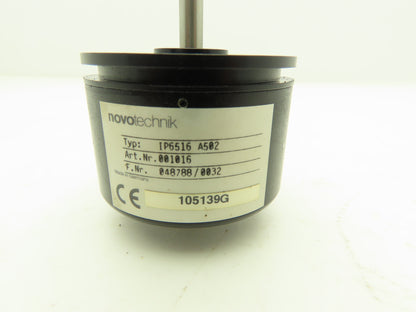 Novotechnik IP-6516-A502 Rotary Sensor Encoder Potentiometer Ext Shaft