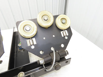 Knight Global MRES5735 Bridge Crane End Truck for RAD7510 Rail 3000Lb MRES77351