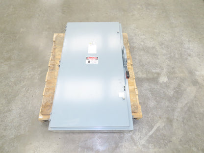 Square D H365N Safety Disconnect Switch 400A 600V 3 Pole Fused Type E04