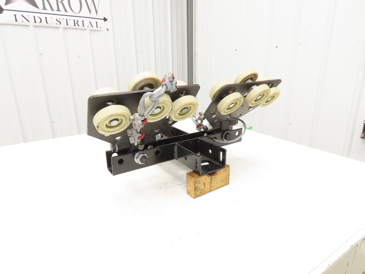 Knight Global MRES5735 Bridge Crane End Truck for RAD7510 Rail 3000Lb MRES77351