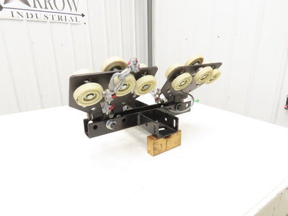 Knight Global MRES5735 Bridge Crane End Truck for RAD7510 Rail 3000Lb MRES77351