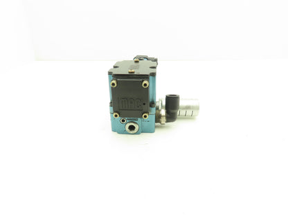 MAC 6512B-231-PM-611JJ Pneumatic 4/2 Single Solenoid Valve 24V 3/8" Sub-Base