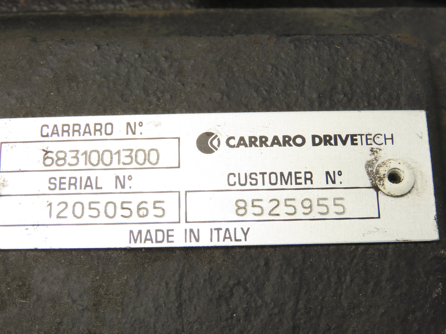 Yale 6831001300 Drive Motor Hub & Tiller Head Control Handle Off MTR007LFN24T