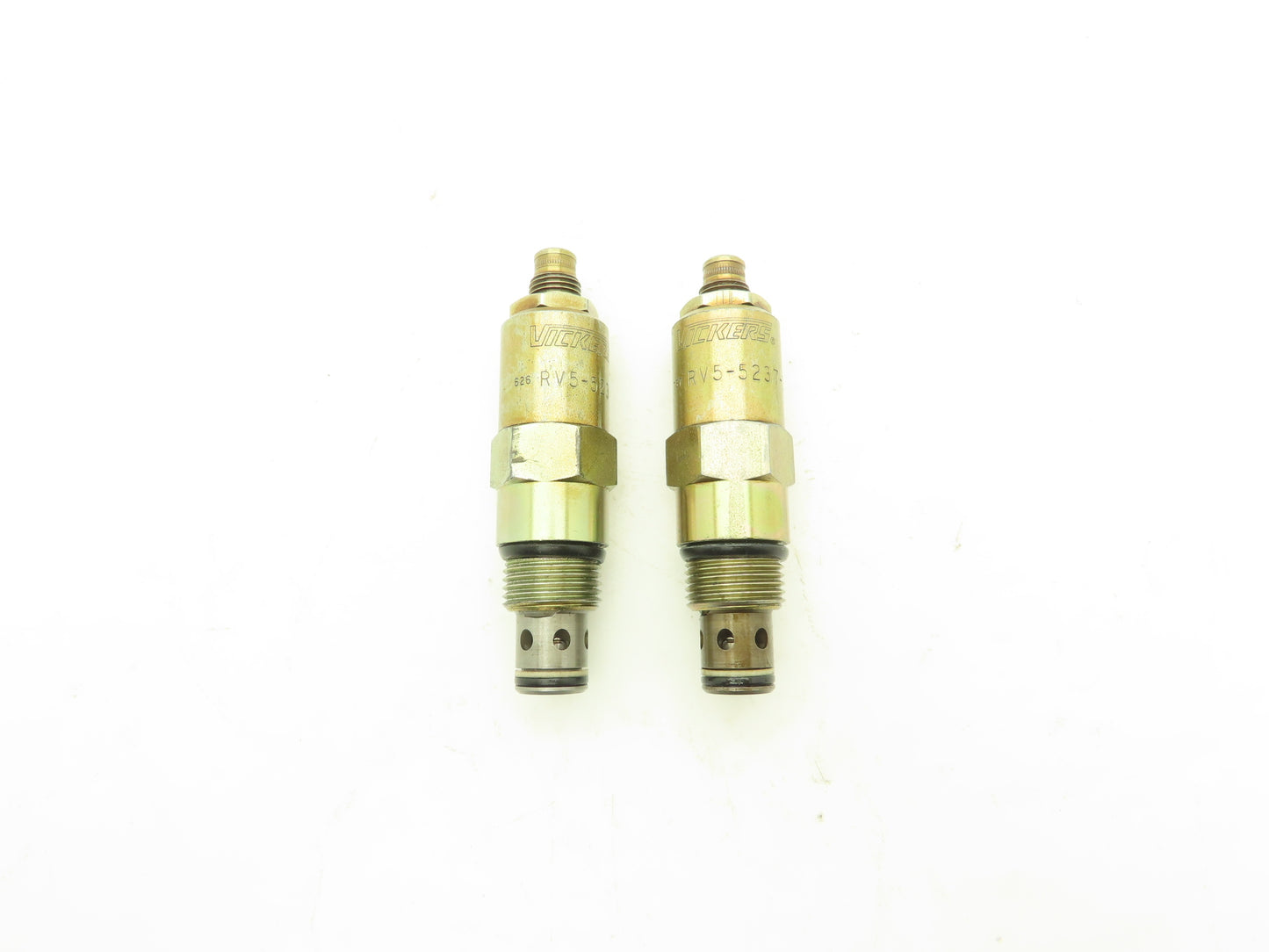 Vickers RV5-5237-30 Screw-In Cartridge Relief Valve  Lot of 2
