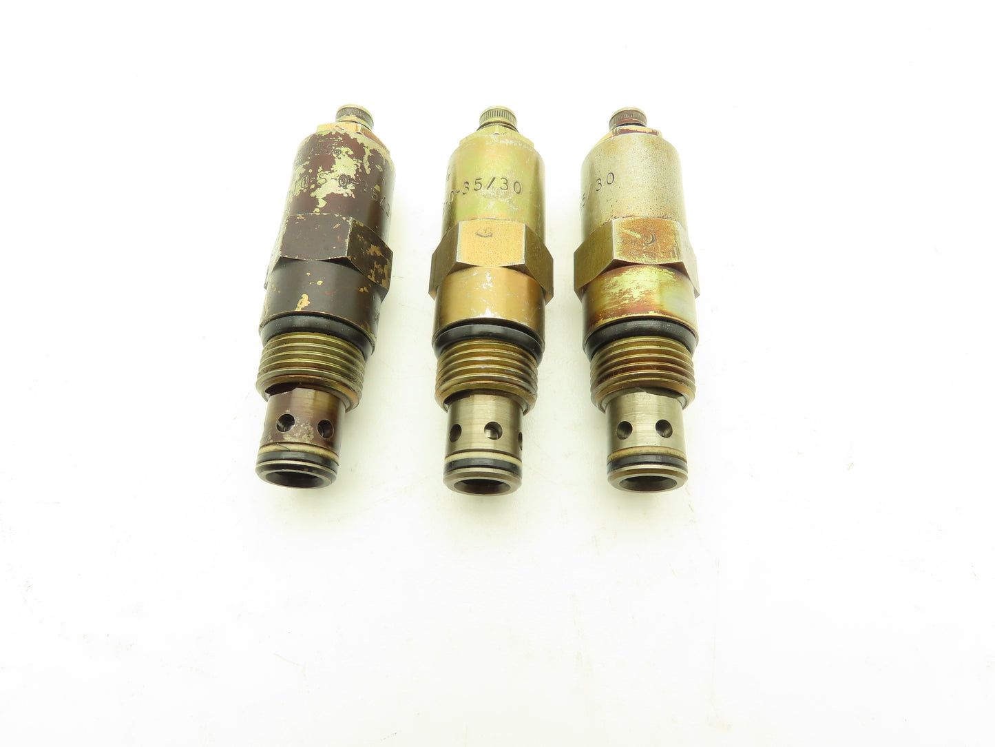 Vickers RV5-10-S-0-35/30 Screw-In Cartridge Relief Valve  Lot of 3