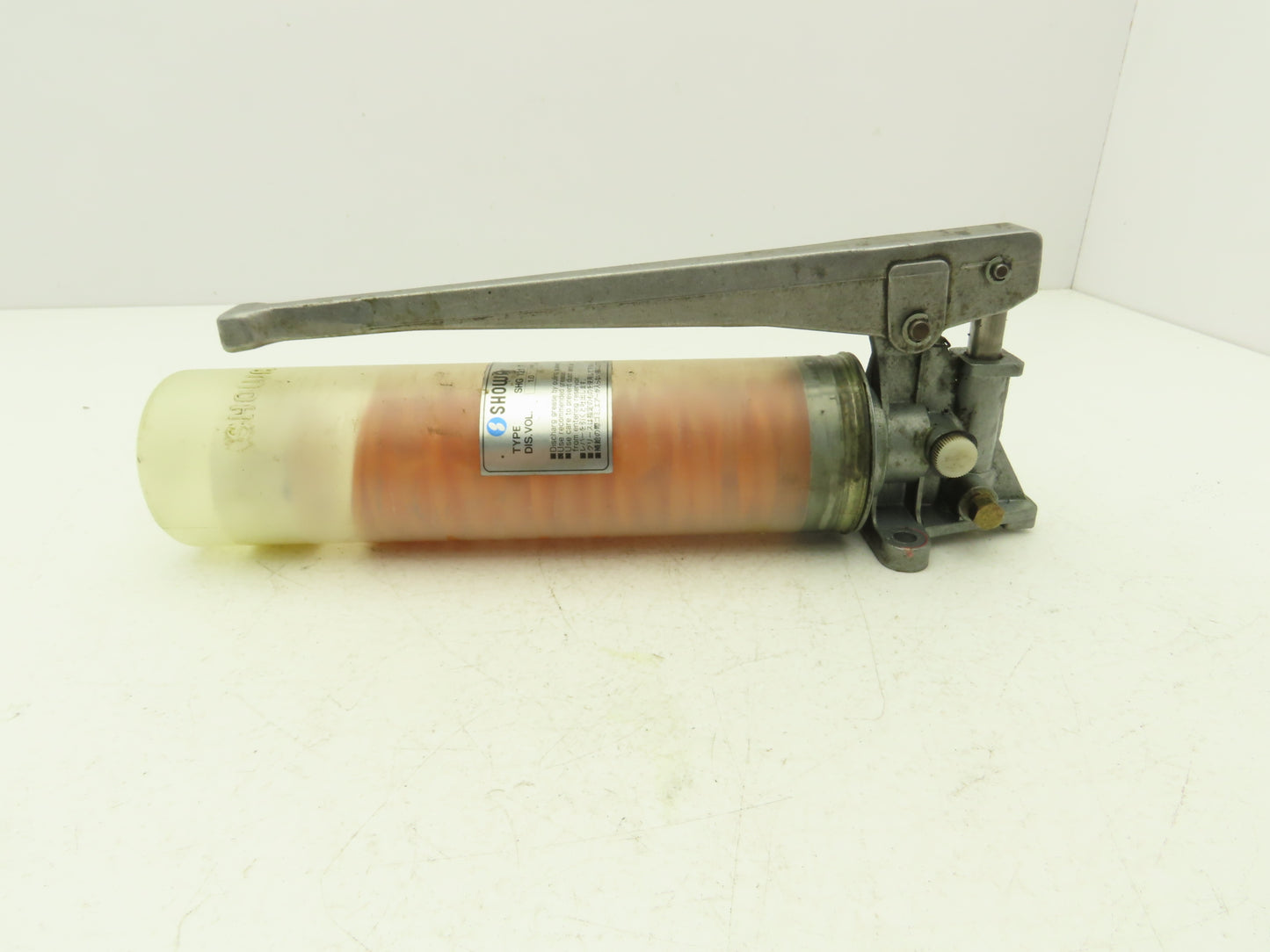 Showa SHG 121 Manual Lubricator Grease Hand Pump 1.0cc/stroke 300cc Tube
